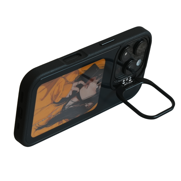 MyCase4.0 E-inkスマホケース キックスタンド付き 実物写真