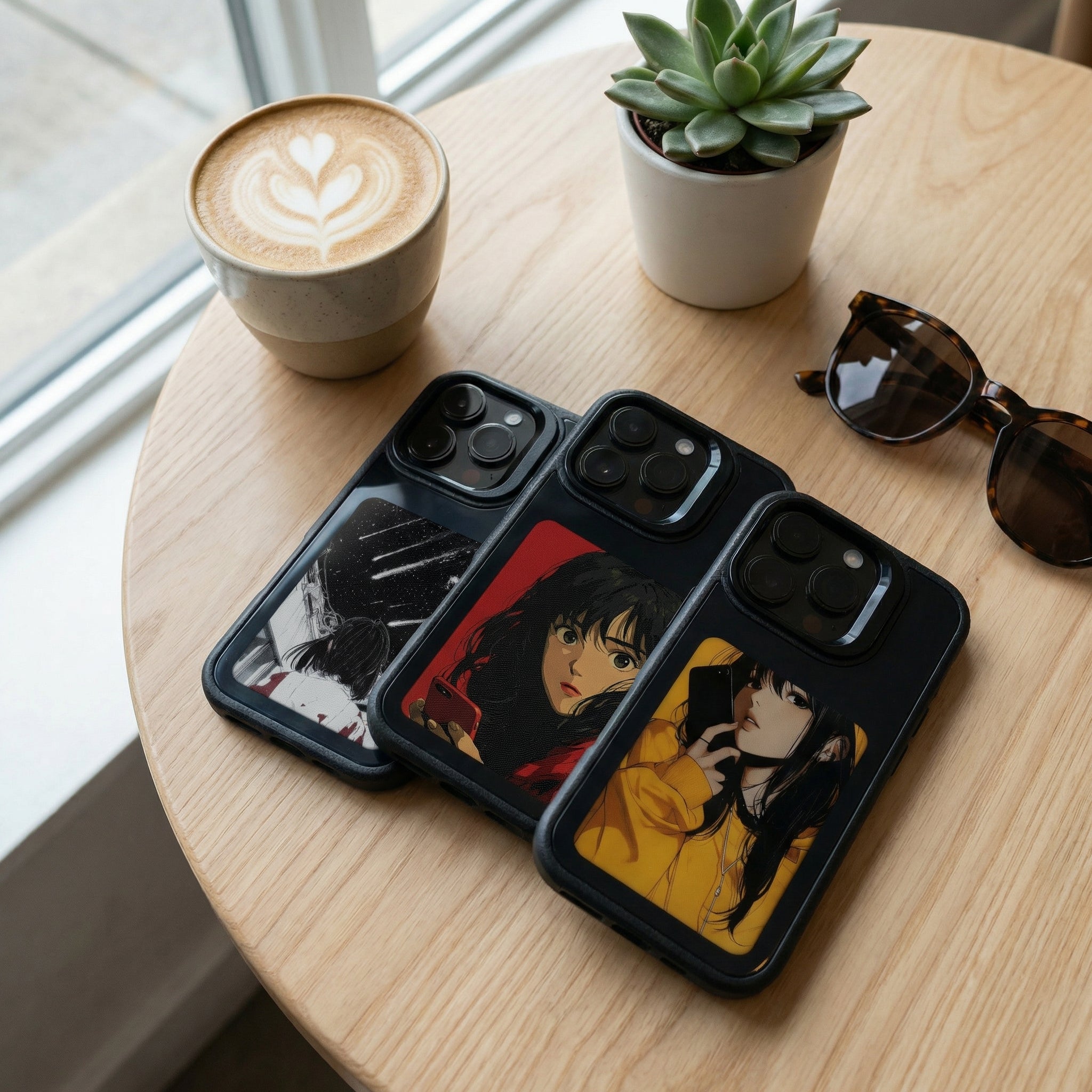 iPhone14ケース MYCase4.0 画像が映せるスマホケース MyCase4.0｜アプリで着せ替え・充電不要の