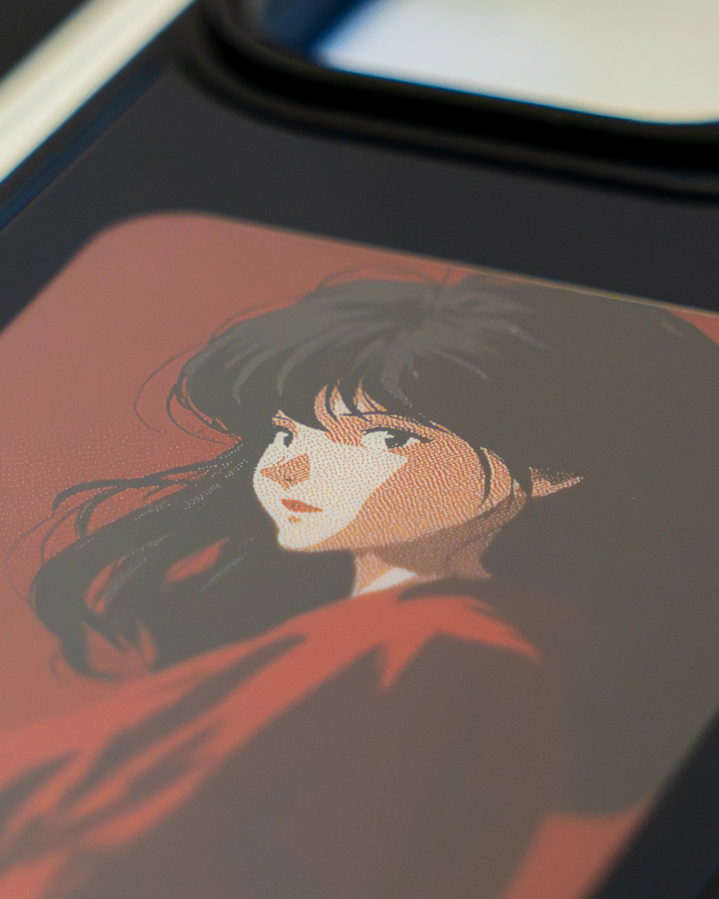 実物の電子ペーパーを撮影した接写