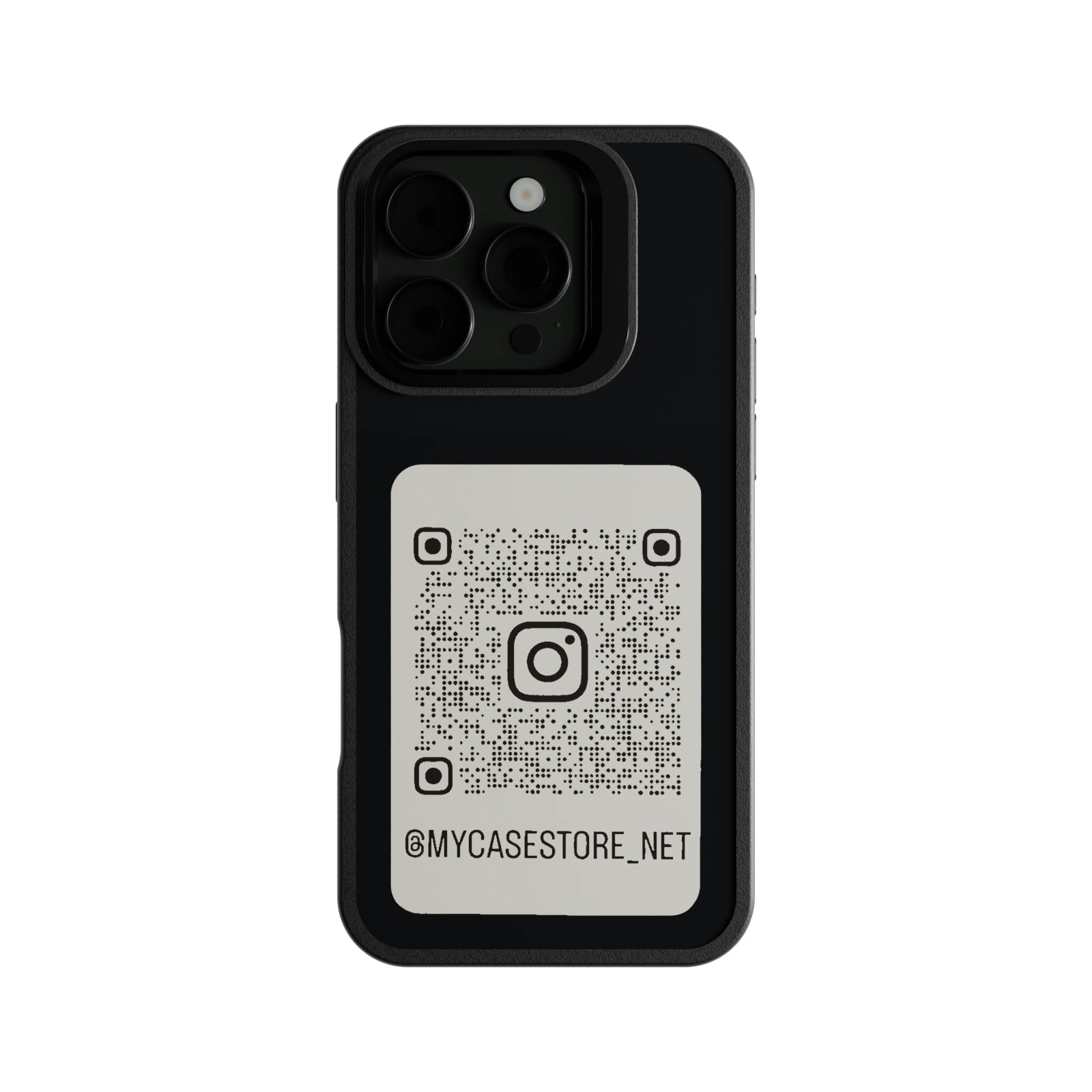 InstagramのQRコードを表示したMyCase